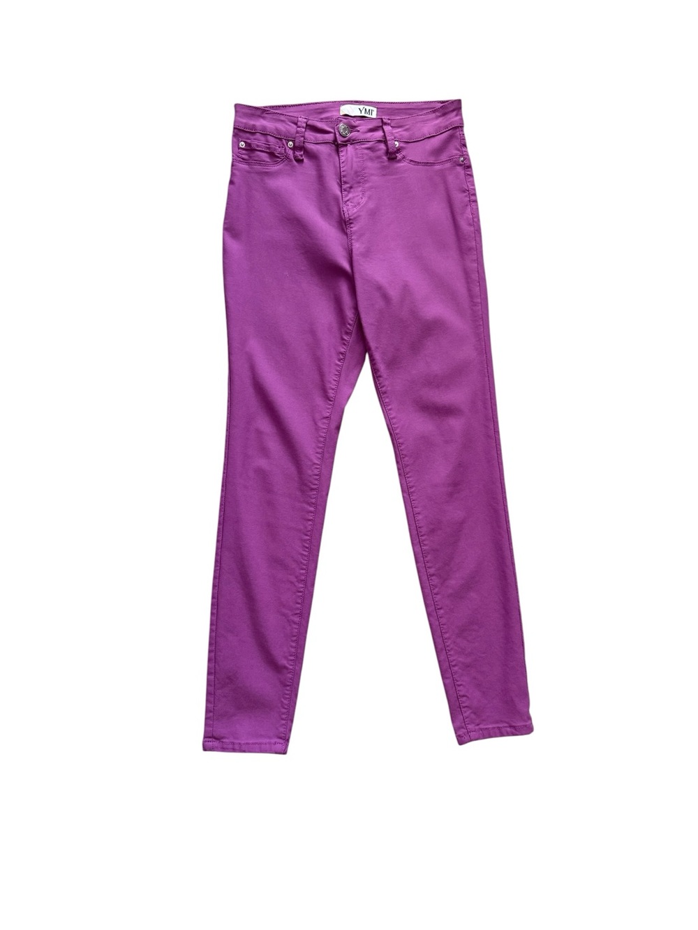 YMI Magenta Stretch Skinny Jeans - Picture 10 of 10